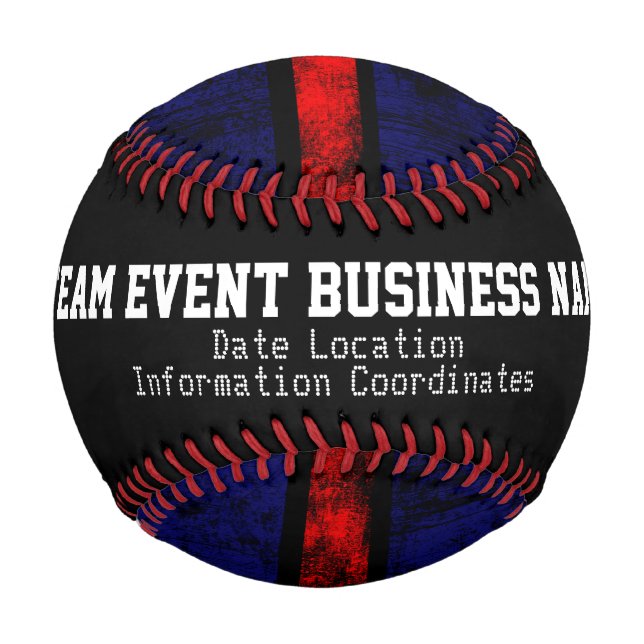 Balle De Baseball Mod Target Roundel UK Personalized (Dos)