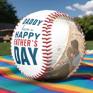 Balle De Baseball Moderne Papa Joyeuse Fête des Pères 2 Collage de P