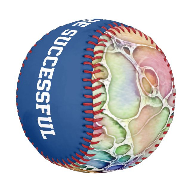 Balle De Baseball Modes de vie - Art neurographique Motif 1 (Angle)