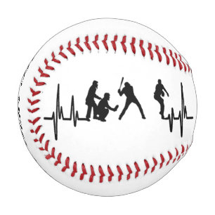 Balle De Baseball Mon Coeur bat Pour Le Baseball