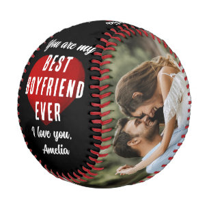 Balle De Baseball Mon meilleur copain Jamais Red Heart 2 Photos