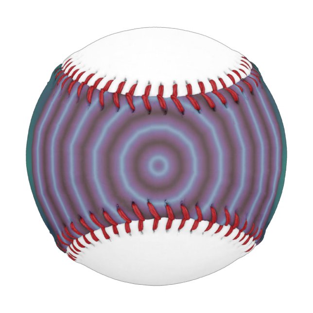 Balle De Baseball Motif oeil Bulls avec nom (Devant)