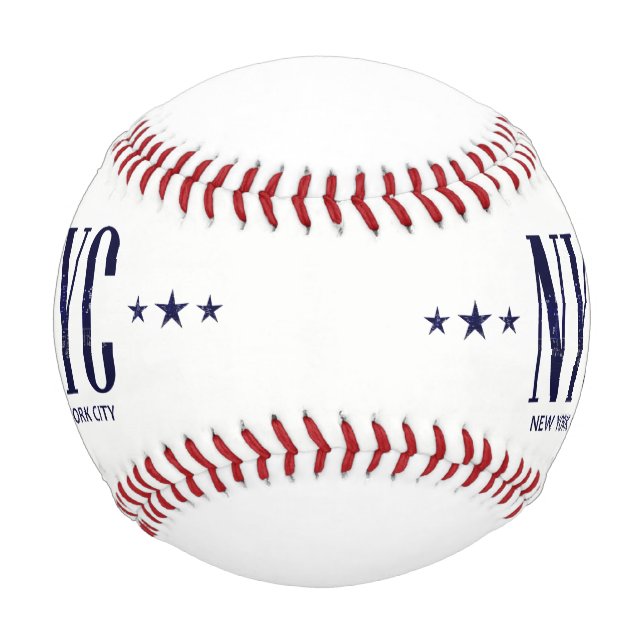 Balle De Baseball New York (Devant)