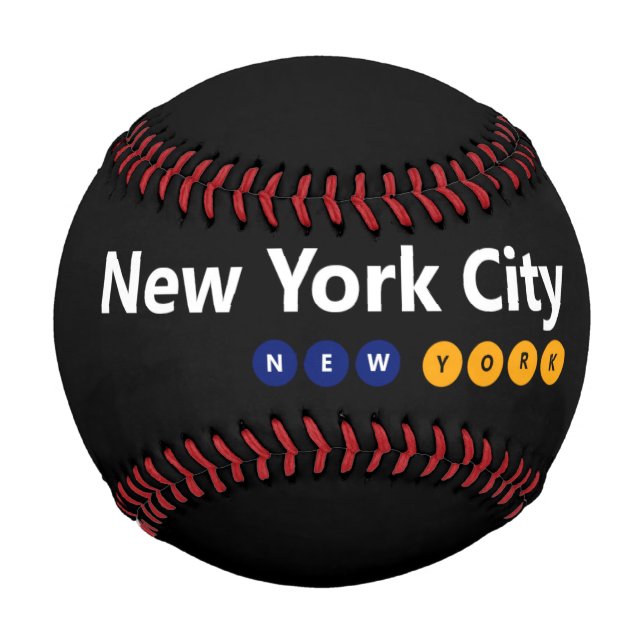 Balle De Baseball New York City, New York Baseball (Dos)