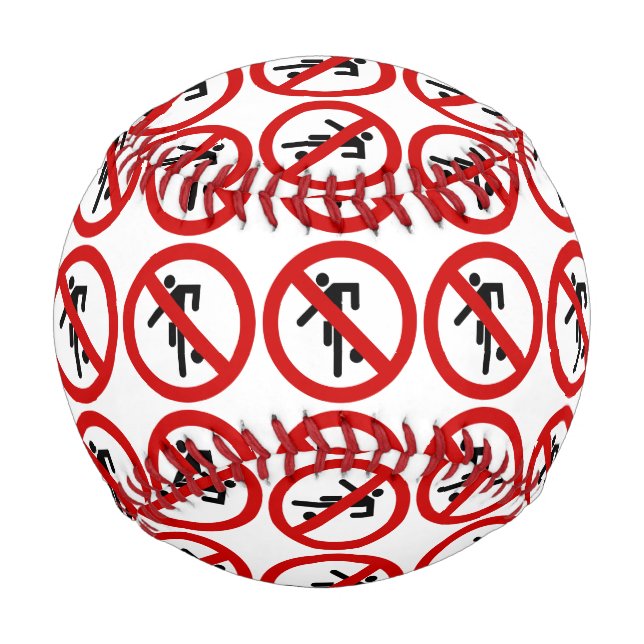 Balle De Baseball NO Ball Games ⚠ Thai Park ⚠ (Devant)