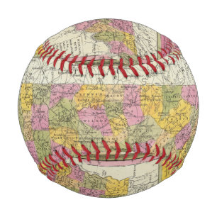 Balle De Baseball Nouvelle Carte Du Tennessee