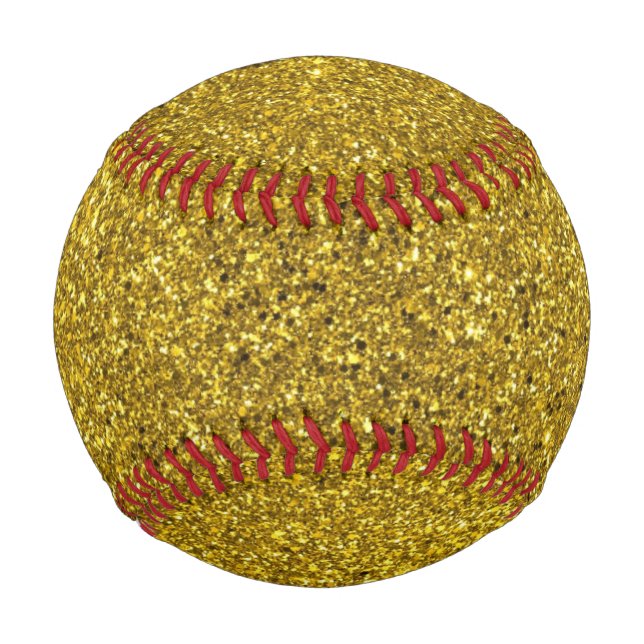 Balle De Baseball Or personnalisé (Devant)