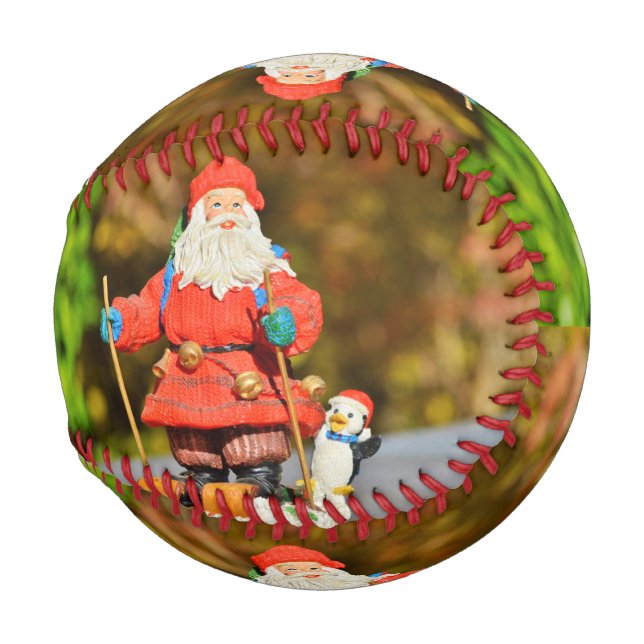 Balle De Baseball Ornement du père noël (Devant Droite)