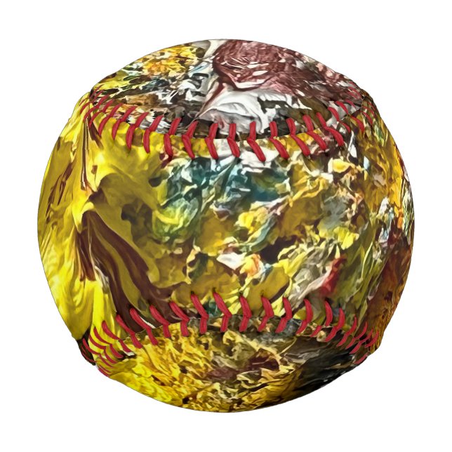 Balle De Baseball Palette de l'artiste #1 (Dos)