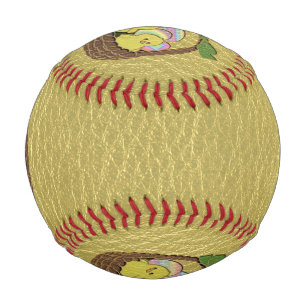 Balle De Baseball Panier de Pâques en cuir
