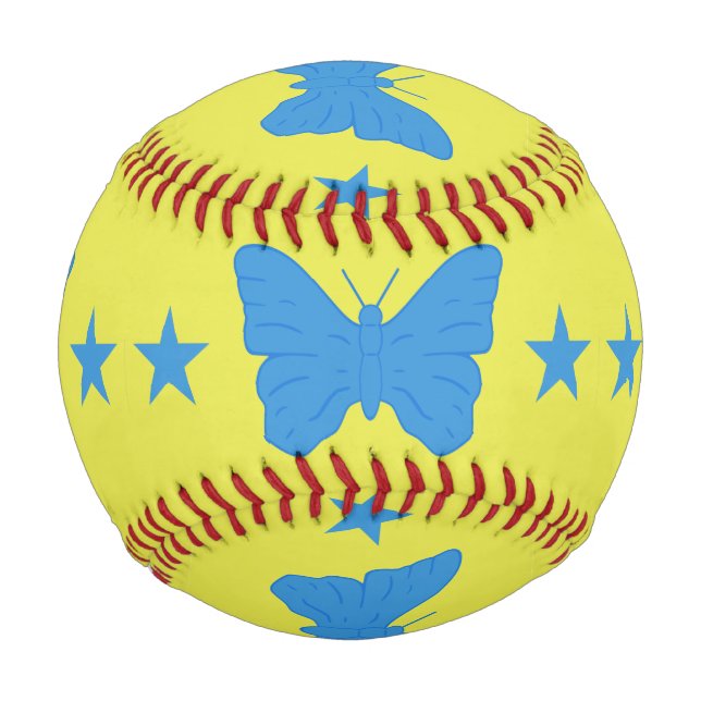 Balle De Baseball Patriotic baseball with flag of Bady Bassit (Devant)