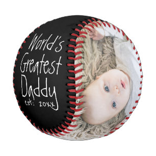Balle De Baseball Personnalisé L'Une D'Une Sorte De Fête des pères P
