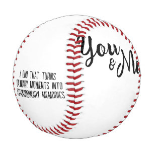 Balle De Baseball Personnalisé vous & moi