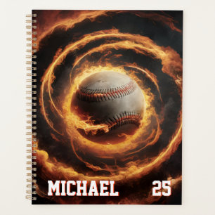 Balle de Baseball Personnalisée avec Numéro et Nom