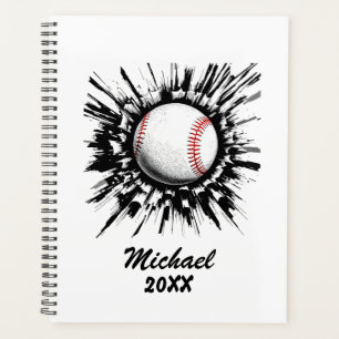 Balle de baseball personnalisée brisant le mur