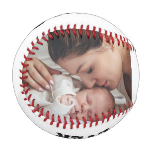 Balle De Baseball Photo de bébé personnalisé MEILLEURE MÈRE JAMAIS