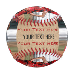 Balle De Baseball photo du joueur de sport vintage