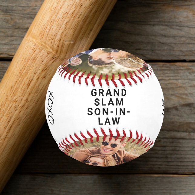 Balle De Baseball Photos personnalisées du gendre (Créateur téléchargé)