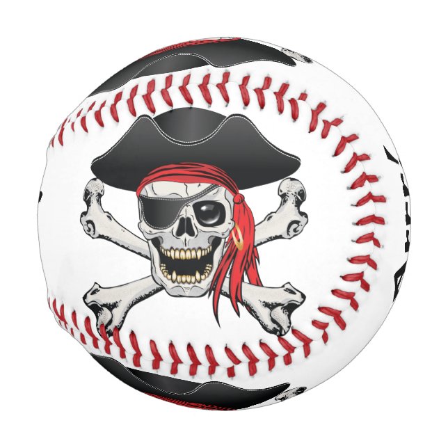 Balle De Baseball Pirate (Devant Droite)