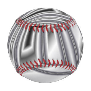Balle De Baseball Plaque en argent