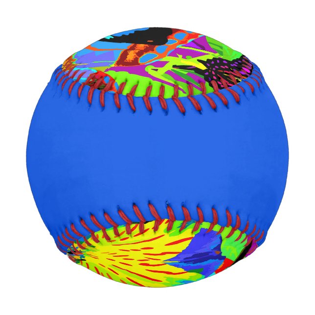 Balle De Baseball Pop Art Nature Baseball (Dos)