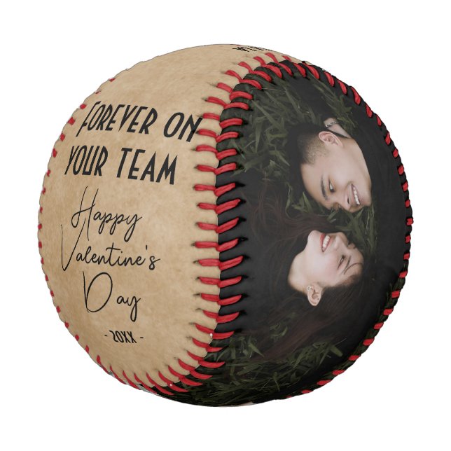 Balle De Baseball Pour toujours dans votre équipe Bonne Saint Valent (Angle)