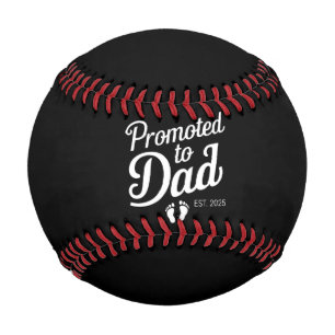 Balle De Baseball Promu Papa EST 2025 Drôle Futur Papa