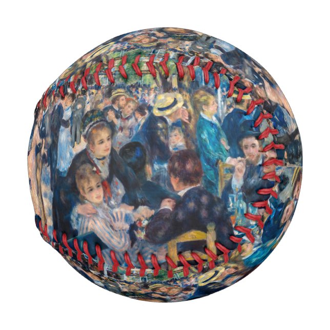 Balle De Baseball Renoir - Danse au Moulin de la Galette (Devant Droite)