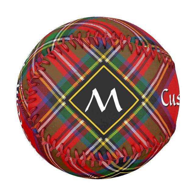 Balle De Baseball Royal Stewart Tartan (Devant Gauche)