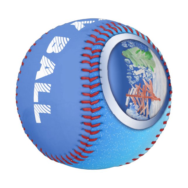 Balle De Baseball Scène hivernale (Angle)