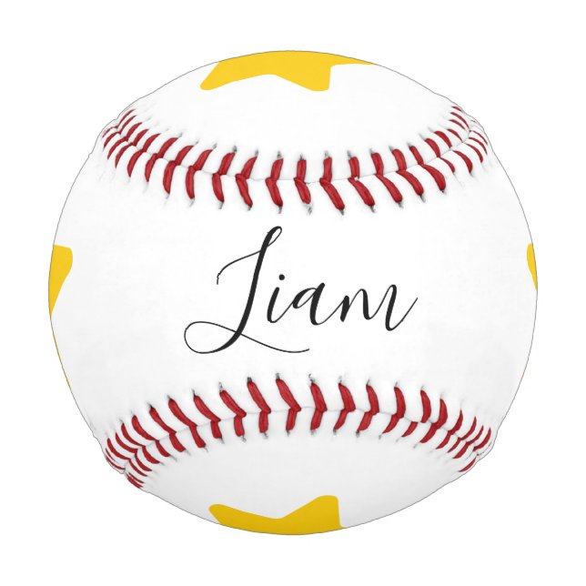 Balle De Baseball Signature de nom personnalisée (Dos)