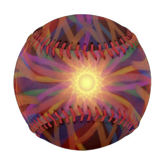 Balle De Baseball Solar Bloom – The Dance of Light and Color.
