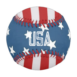 Balle De Baseball Stars et Stripes USA Baseball
