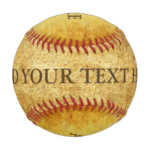 Balle De Baseball Style antique Motif I & III + vos idées