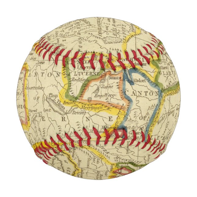 Balle De Baseball Suisse 18 (Devant)