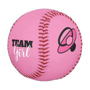 Balle De Baseball Team Girl Gender Reveal Baseball
