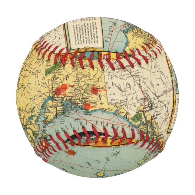Balle De Baseball Territoire de l'Alaska (Devant)