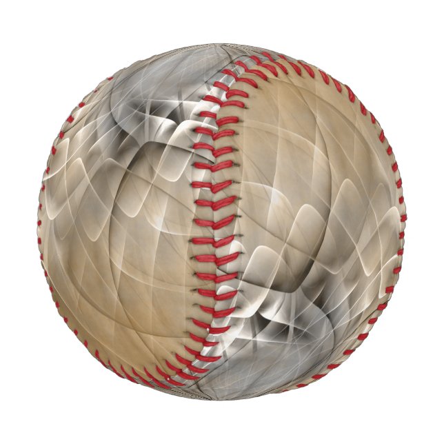 Balle De Baseball Tons Terre Abstrait Art fractal moderne Texture (Angle)