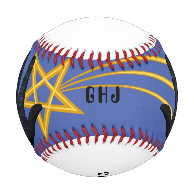 Balle De Baseball Toutes les étoiles personnalisées (Devant)