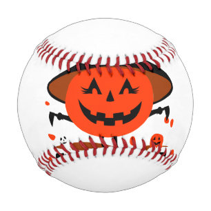 Balle De Baseball Treck Trat Citrouille Sourire