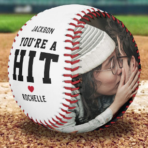 Balle De Baseball Un ami, tu es une photo frappée