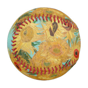 Balle De Baseball Vincent Van Gogh - Vase avec douze tournesols