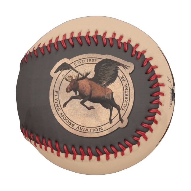 Balle De Baseball Vol de Moose Aviation (Devant Droite)
