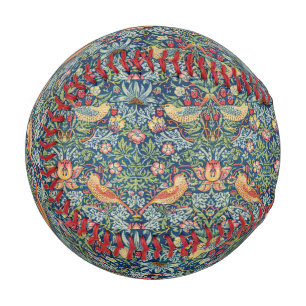 Balle De Baseball William Morris - Thief aux fraises