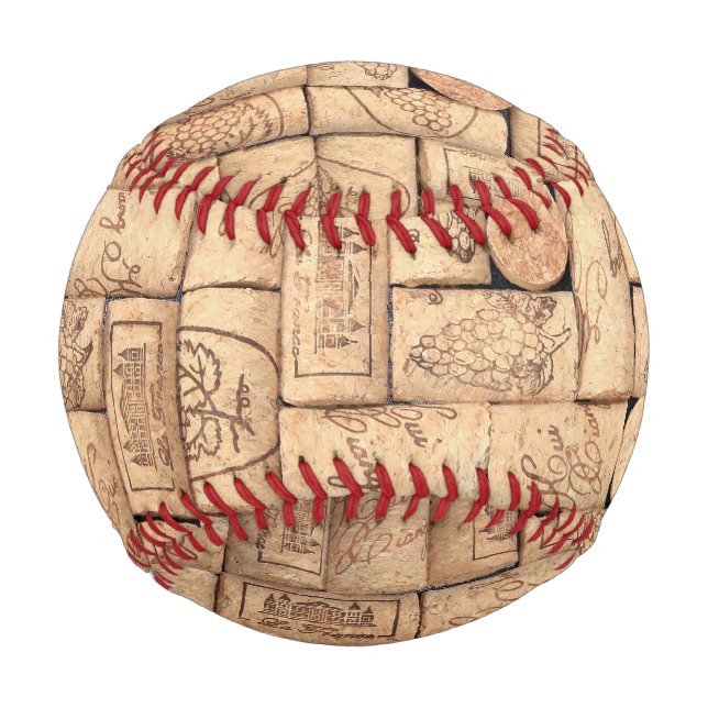 Balle De Baseball Wine Corks Baseball (Devant)