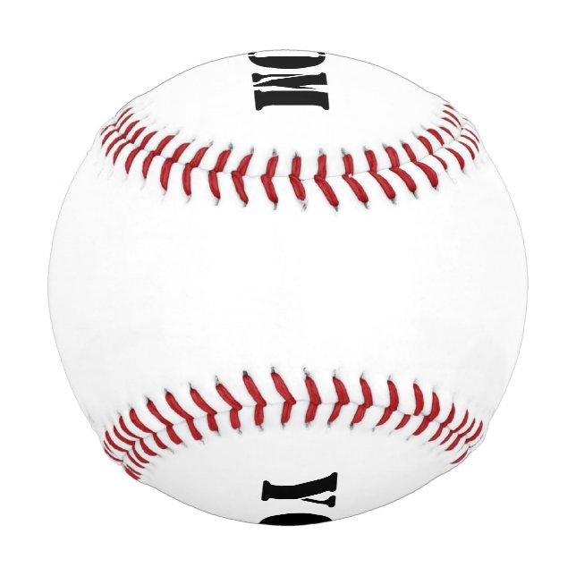 Balle De Baseball YourWebSite.com (Dos)