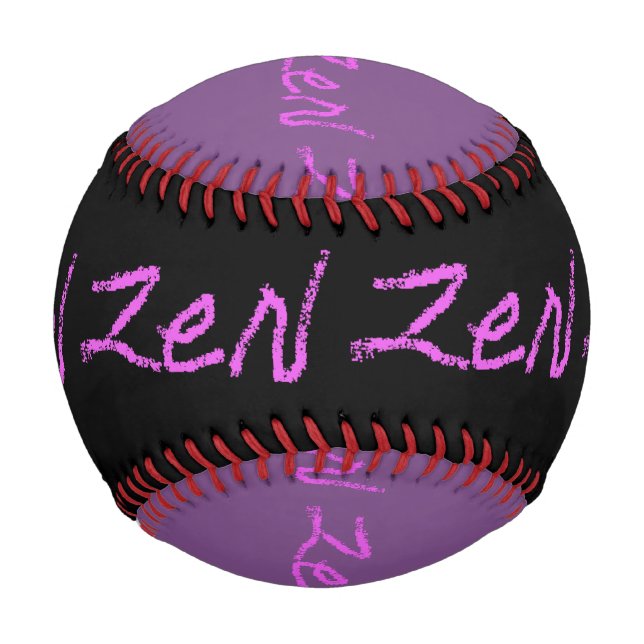 Balle De Baseball zen Thunder_Cove n'importe quelle couleur (Devant)