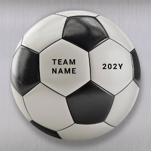 Balle de Football Aimant Nom de l'équipe personn