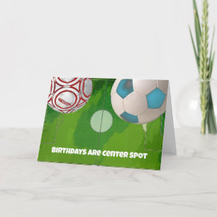 Balle de football et jeu de terrain Carte de jeu d