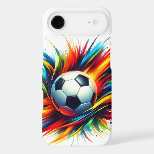 Balle de football Splash Futuriste Football Abstra